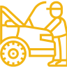 ícone revisão automotiva